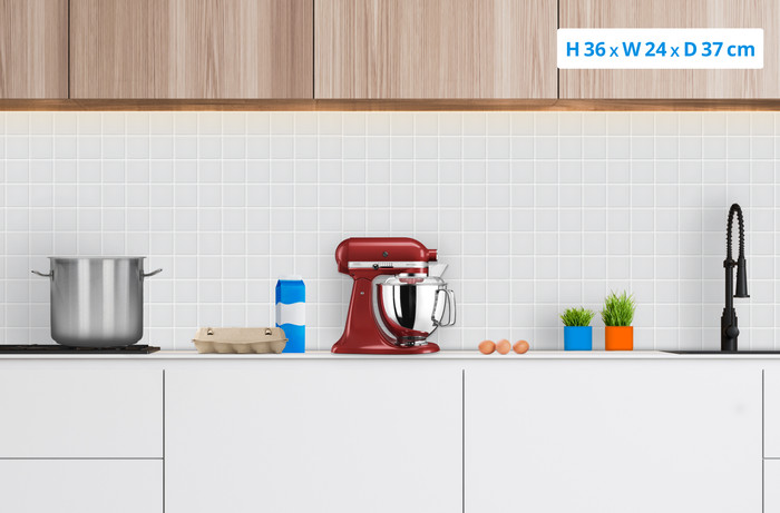 KitchenAid Artisan Mixer 5KSM175PS Empire Red visual Coolblue 1