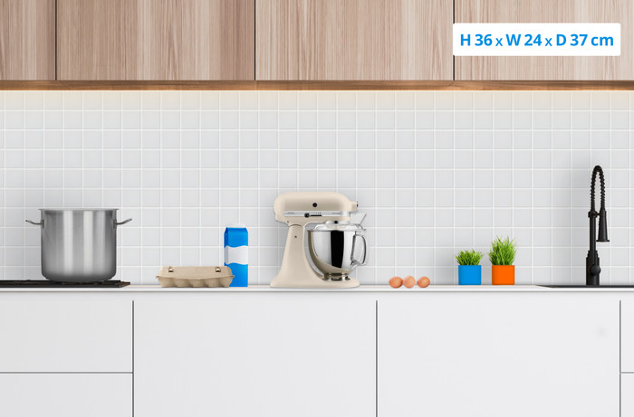 KitchenAid Artisan Mixer 5KSM175PSEFL Fresh Linen visual Coolblue 1