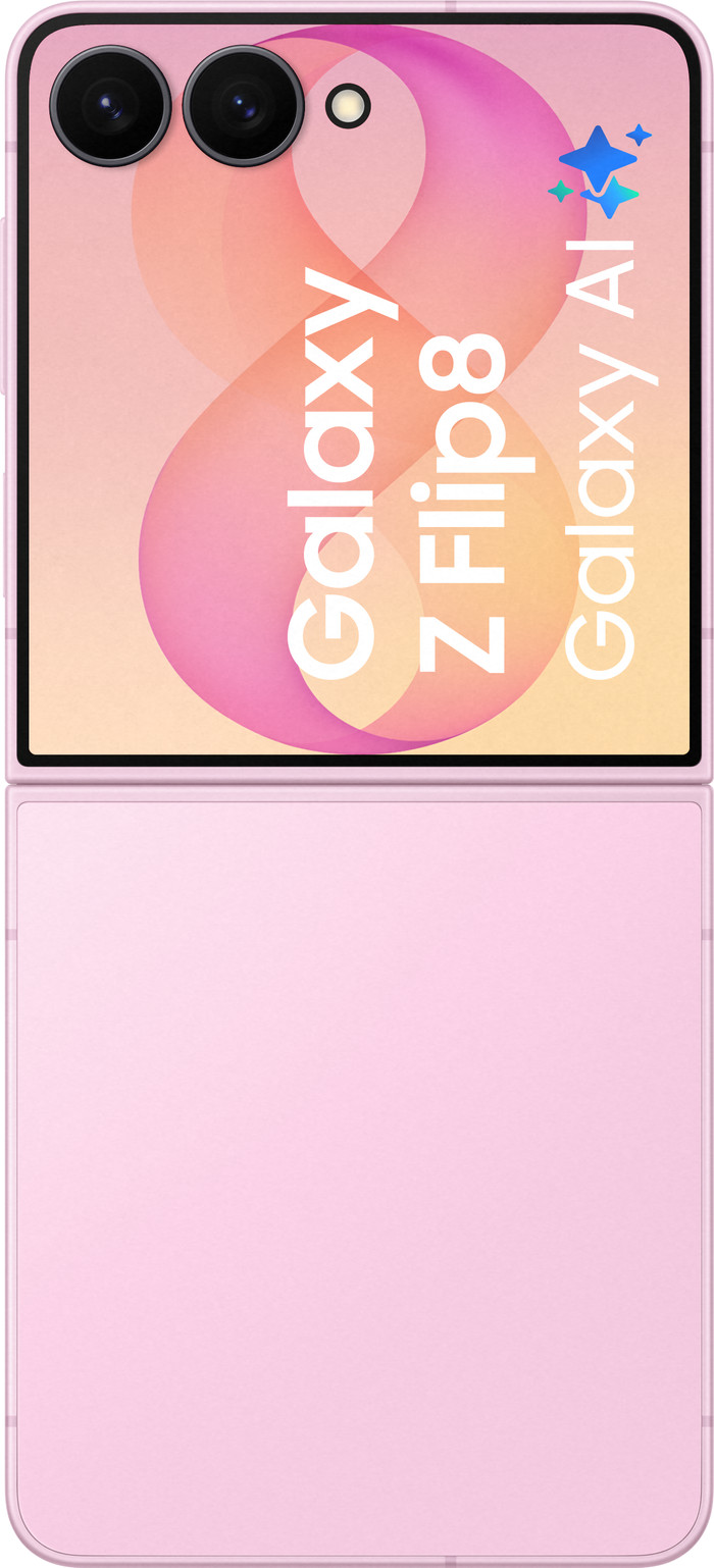 Samsung Galaxy Z Flip 8 256GB Roze 5G achterkant