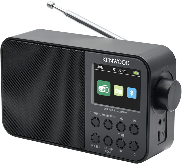 Kenwood CR-M30DAB Black front