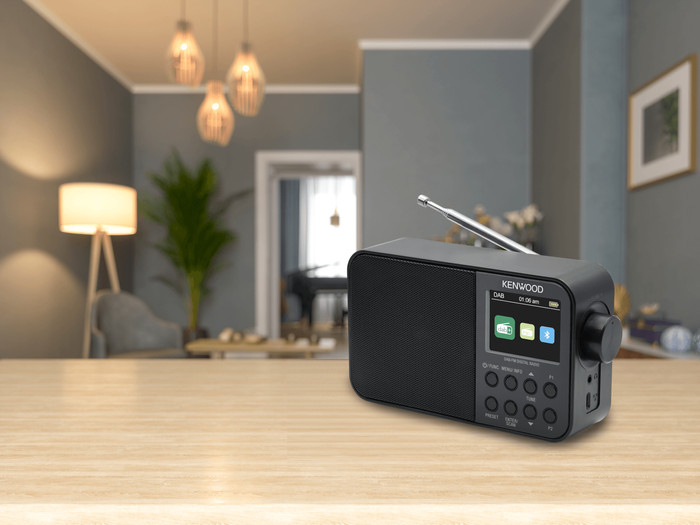Kenwood CR-M30DAB Black product in use
