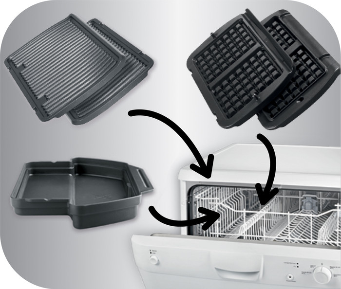 Tefal OptiGrill+ GC716D + Accessoire pour gaufres null