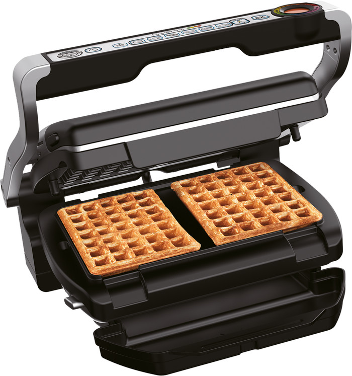 Tefal OptiGrill+ GC716D + Accessoire pour gaufres produit à l'usage