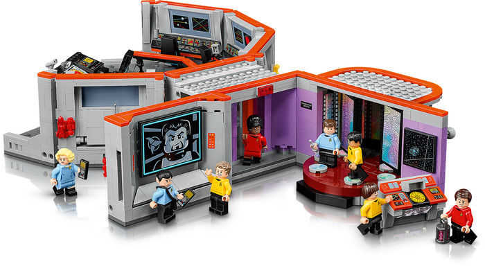 LEGO Icons Star Trek: U.S.S. Enterprise NCC-1701 Brug 11385 detail