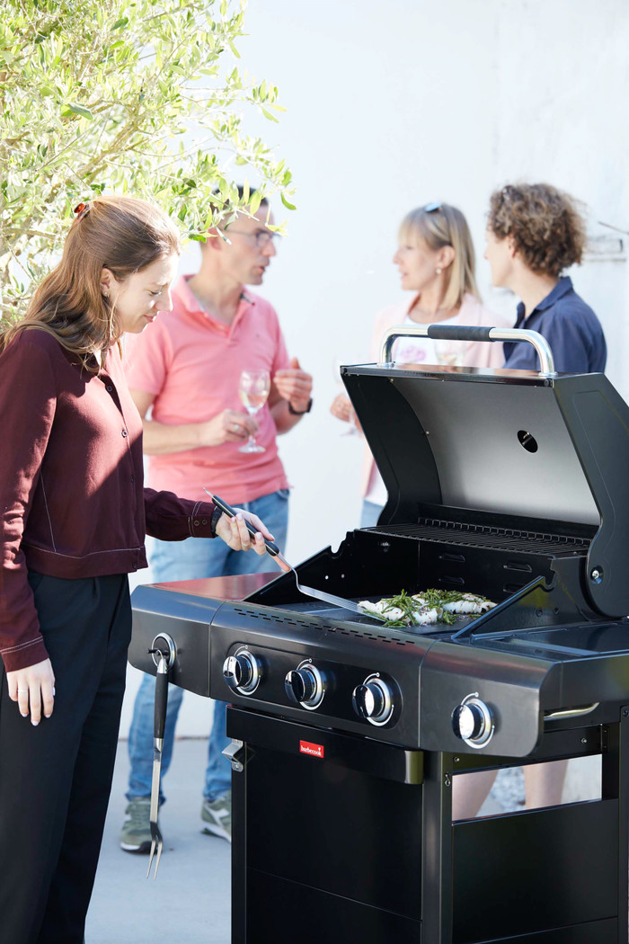 Barbecook Siesta 310 Graphite product in gebruik