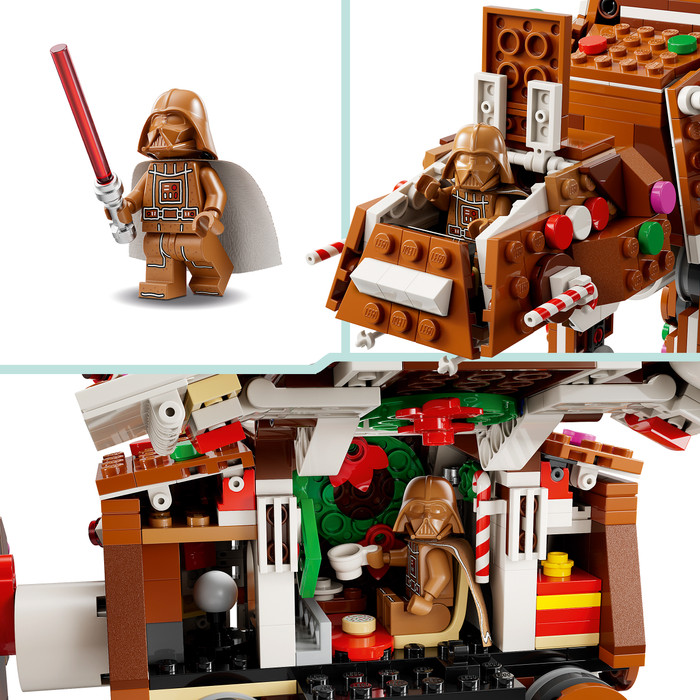 LEGO Star Wars Peperkoek AT-AT Walker 40806 detail