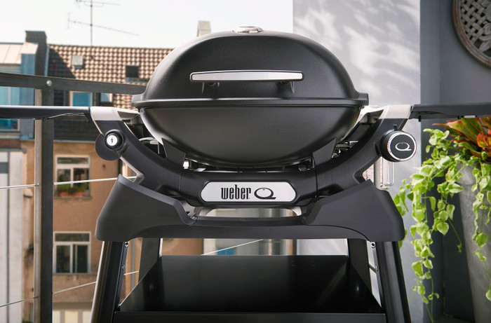 Weber Q1200N product in gebruik