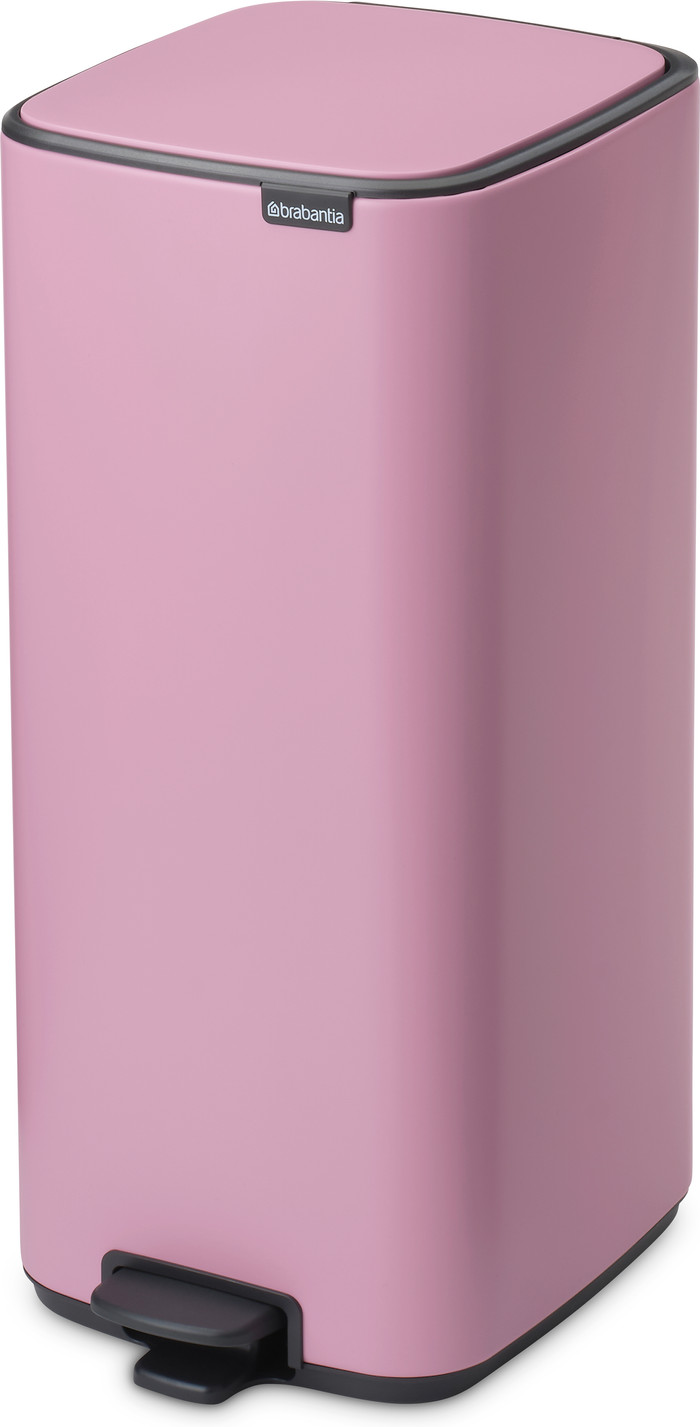 Brabantia Bo Pedaalemmer 30 Liter Lilac Pink rechterkant