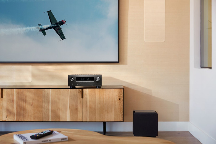 Denon AVC-X3800H Zwart product in gebruik