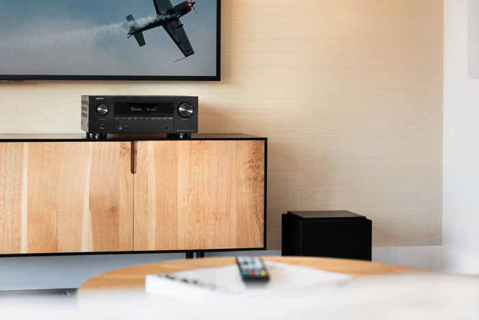 Denon AVC-X3800H Zwart product in gebruik