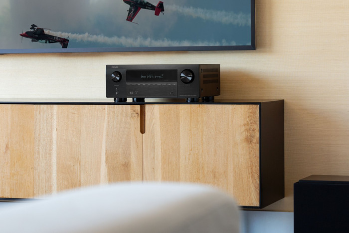 Denon AVC-X3800H Zwart product in gebruik