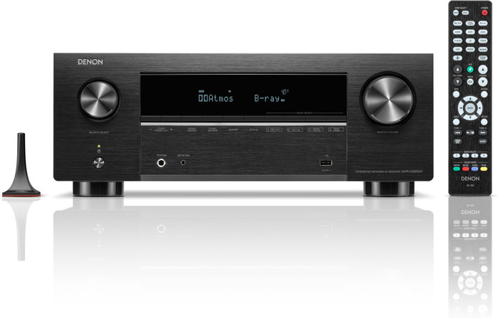 Denon AVC-X3800H Zwart Main Image