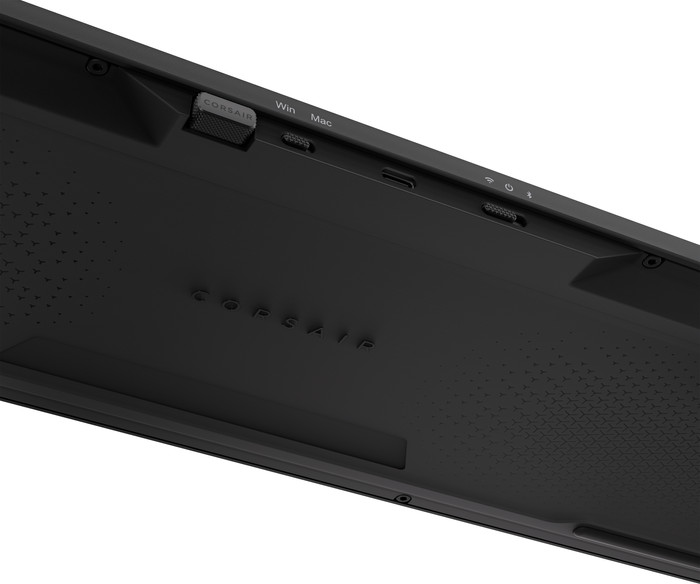 Corsair Vanguard AIR 99 Wireless Gaming Toetsenbord Zwart Qwerty achterkant