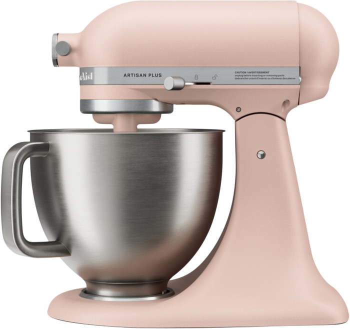 Kitchenaid 5KSM50PKVEFT Feather Pink linkerkant