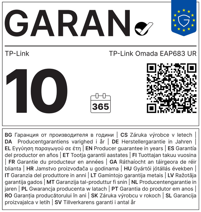 TP-Link Omada EAP683 UR