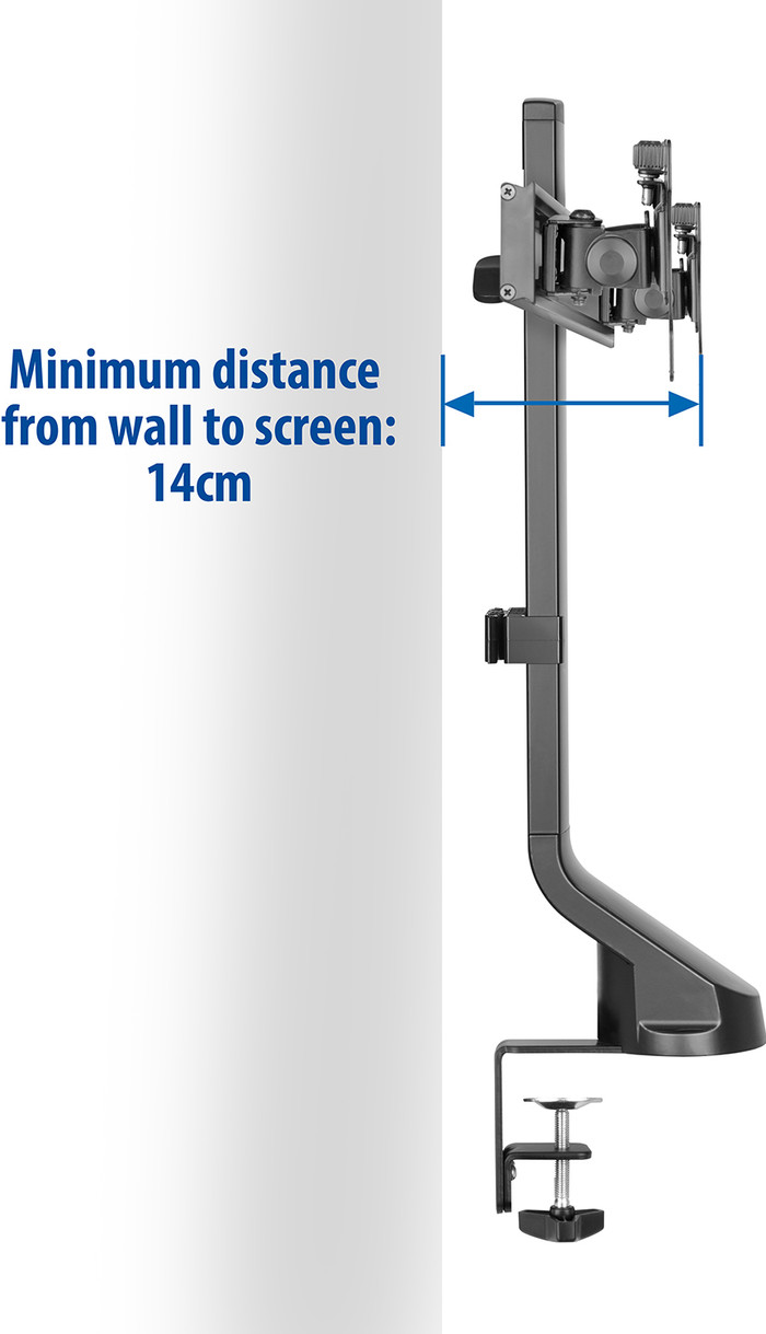 ACT AC8322 Monitorarm 2 Schermen null