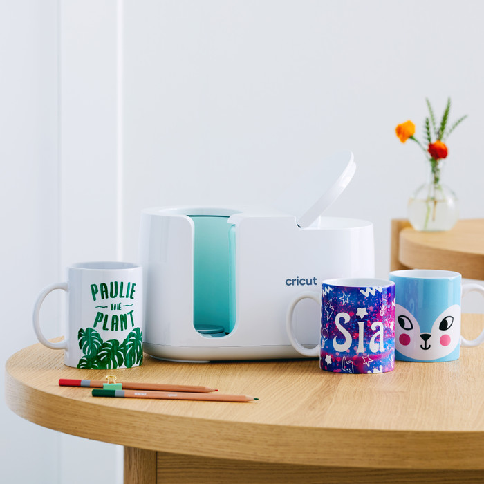 Cricut Mug Press Startersbundel product in gebruik