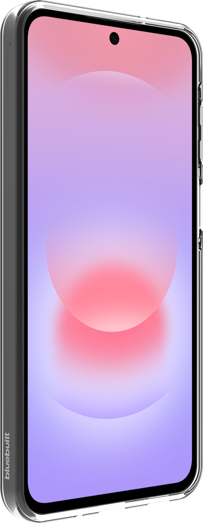 BlueBuilt Samsung Galaxy A27 Back Cover Transparant rechterkant