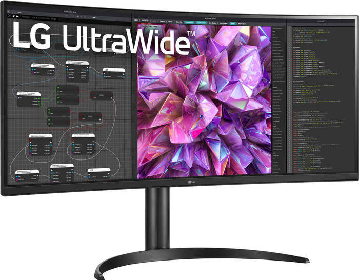 LG 34WQ75C-B voorkant