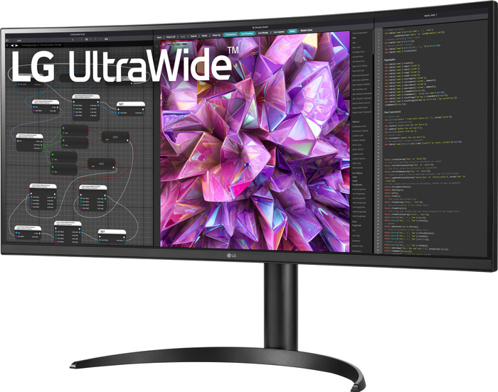 LG 34WQ75C-B voorkant