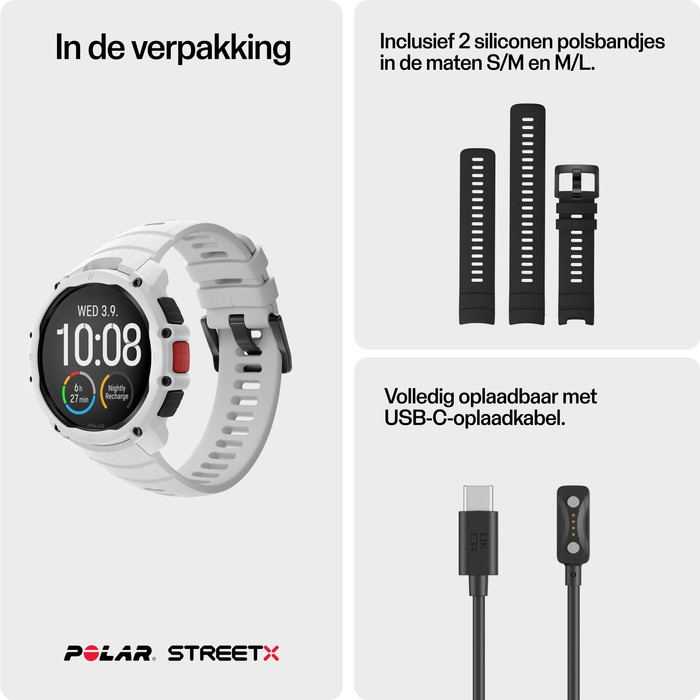 Polar Street X Wit 45mm visual leverancier