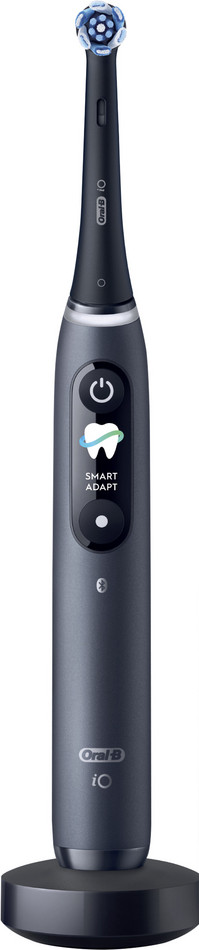 Oral-B iO 9N Black with Extra Brush Attachment front