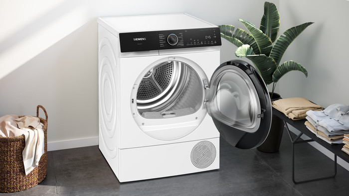 Siemens WQ45H2B7NL SelfCleaning Condenser product in gebruik