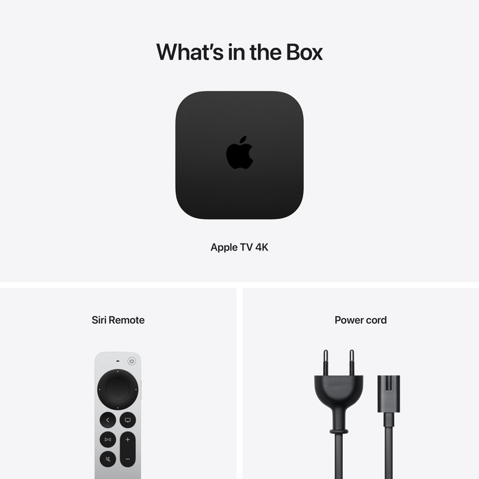 Apple TV 4K (Wi-Fi) 64GB - (2022) verpackung