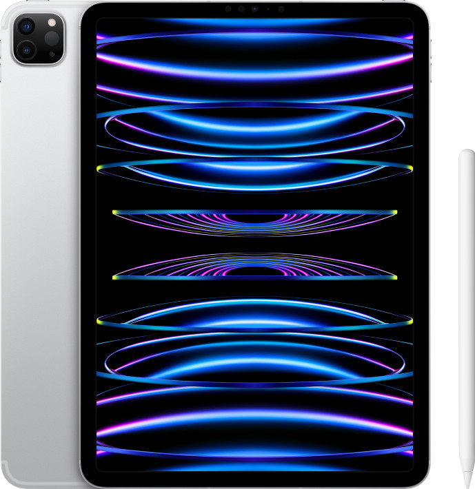 Apple iPad Pro (2022) 11 inches 2TB WiFi + 5G Silver + Apple Pencil 2 Main Image