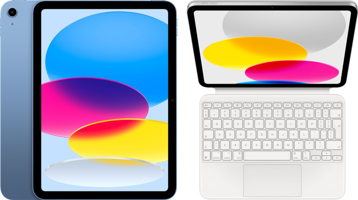 Apple iPad (2022) 10.9 inch 256GB Wifi Blauw + Magic Keyboard Folio Main Image