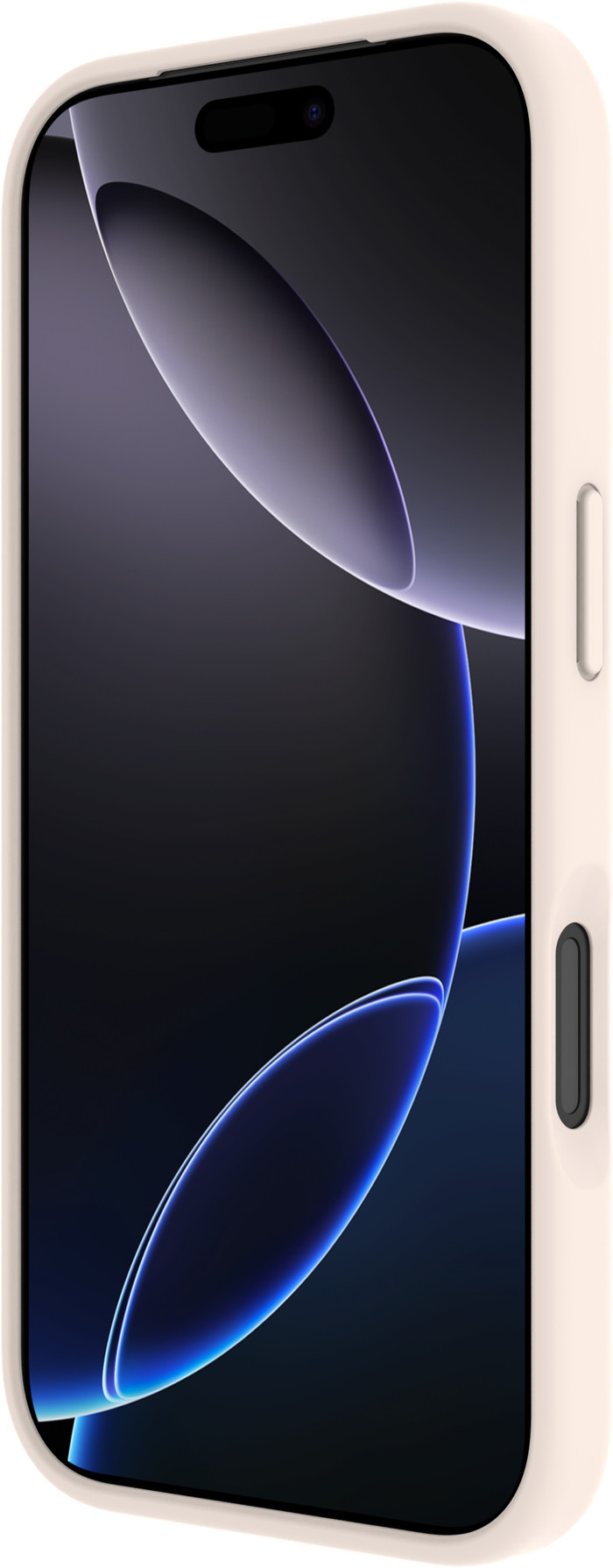 BlueBuilt Protective Back Cover Apple iPhone 17 Pro Beige linkerkant