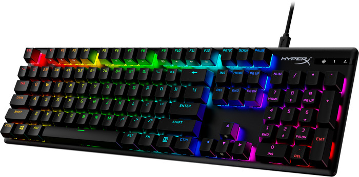 HyperX Alloy Origins PBT HX Red Lineair Mechanisch Gaming Toetsenbord null