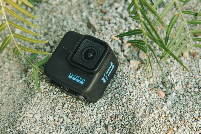 GoPro HERO 11 Black Mini produkt in gebrauch