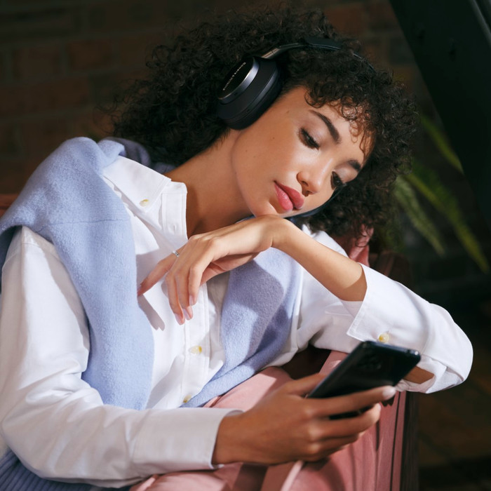 Bowers & Wilkins Px8 Black product in use