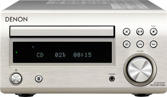 Denon D-M41DAB Brown front