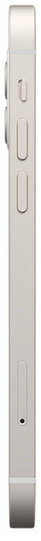 Refurbished iPhone 12 mini 64GB Wit (Licht gebruikt) rechterkant