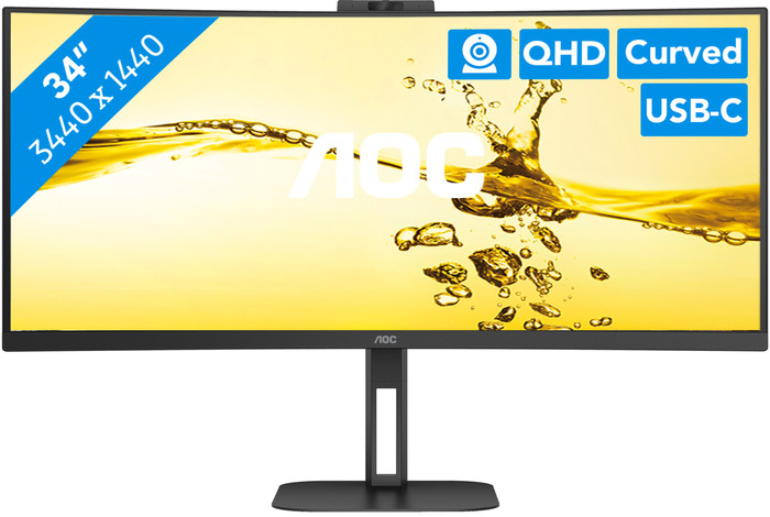 AOC CU34V5CW/BK Main Image