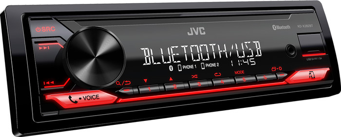 JVC KD-X282BT rechte seite