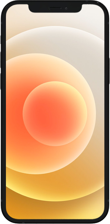 Refurbished iPhone 12 mini 64GB Wit (Zo goed als nieuw) voorkant