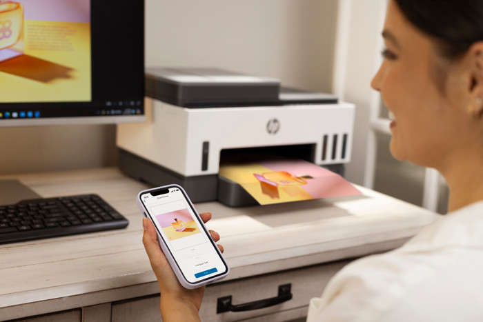 HP Smart Tank 7307 product in gebruik