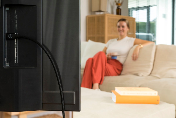 BlueBuilt HDMI Kabel 4K 60Hz Nylon 15 Meter + 90° adapter null