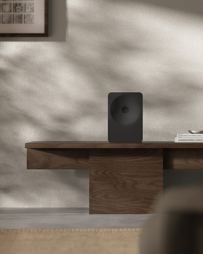 Samsung Music Studio 7 Black product in use