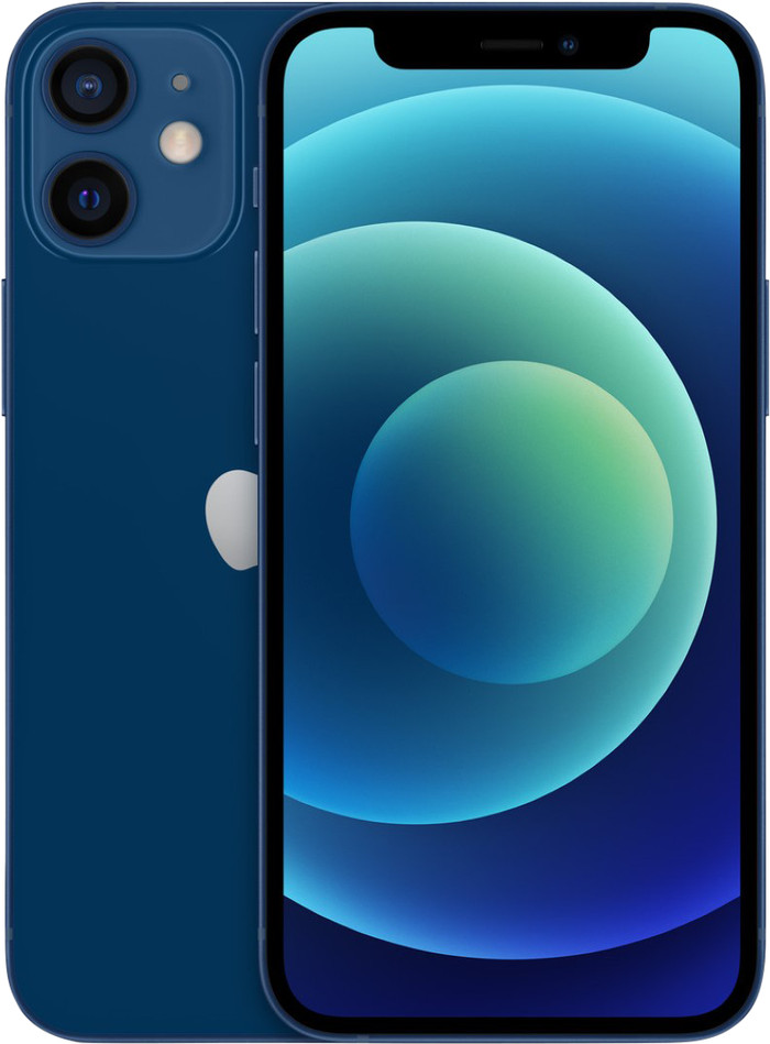 Refurbished iPhone 12 mini 64GB Blauw (Licht gebruikt) Main Image