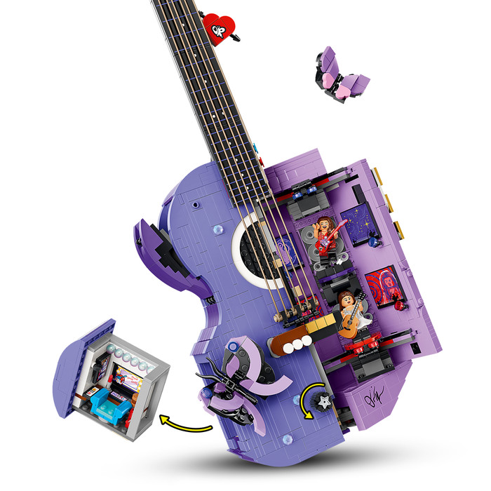 LEGO Editions Olivia Rodrigo's Dubbele Gitaar 43031 detail
