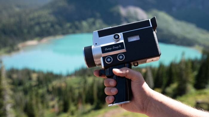 Camp Snap CS-8 Digitale Video Camera product in gebruik