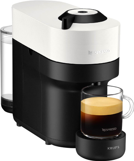 Krups Nespresso Vertuo Pop Coconut White XN9211 with Aeroccino null
