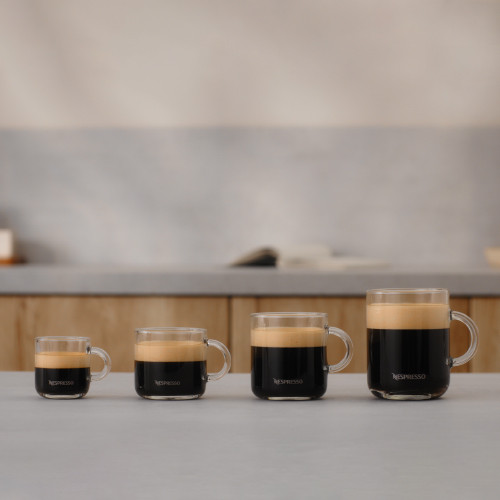 Krups Nespresso Vertuo Pop XN9201 Coconut White produkt in gebrauch