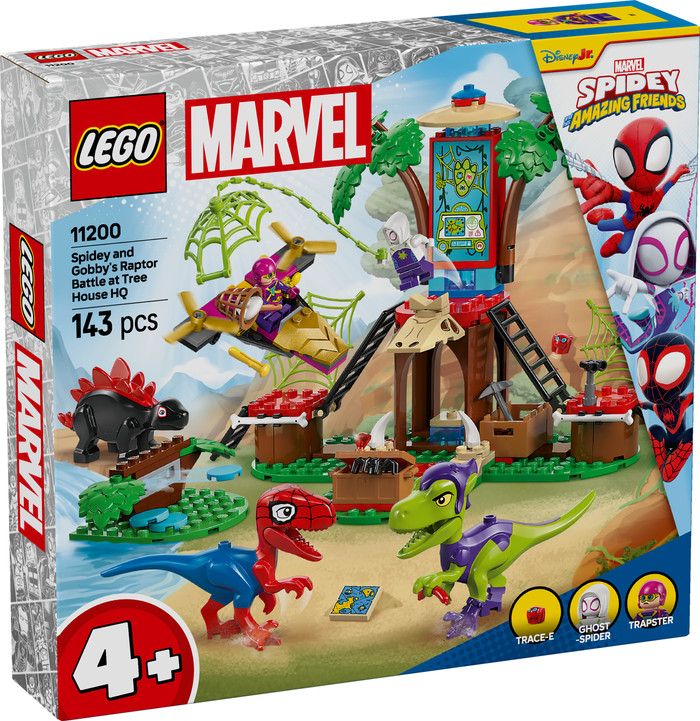 LEGO Marvel Spidey en Gobby's raptorstrijd bij de boomhut 11200 verpakking