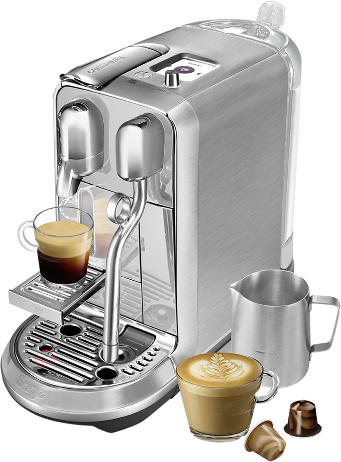 Sage Nespresso Creatista Plus SNE800BSS Stainless Steel Main Image