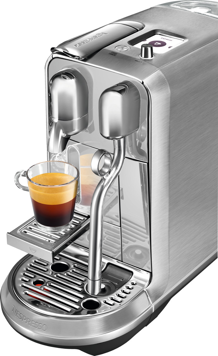 Sage Nespresso Creatista Plus SNE800BSS Stainless Steel detail